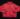 red jacket made from recycled polyester